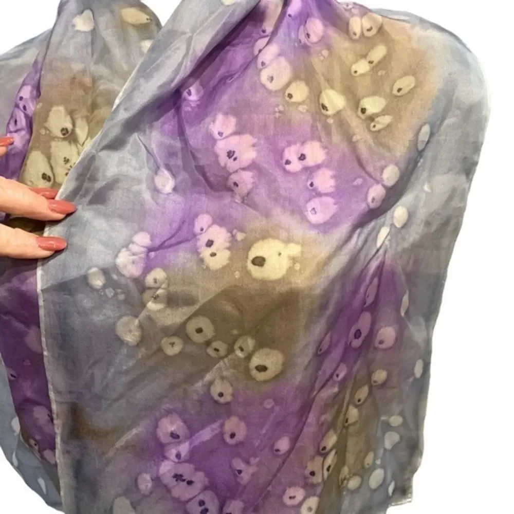 Vintage Silkwine‎ Silk Floral Scarf